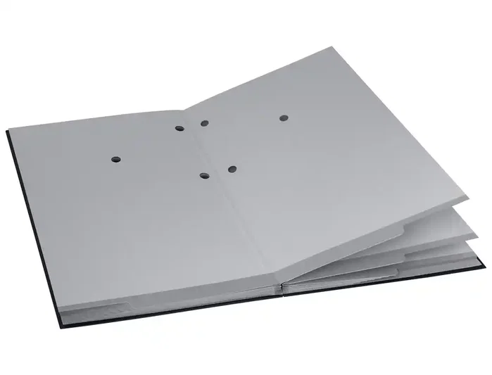 Esselte Portafirmas fuelle 20 separadores polipropileno negro 28x350x240 mm