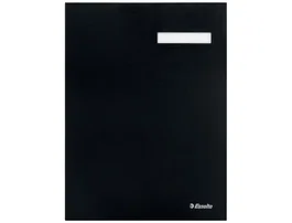 Esselte Portafirmas fuelle 20 separadores polipropileno negro 28x350x240 mm