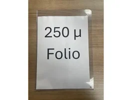 Esselte Carpeta dossier uñero PVC 250 micras folio transparente - Caja 50 unidades