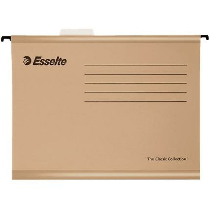 Esselte Carpeta Colgante Classic Kraft A4