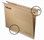 Esselte Carpeta Colgante Classic Kraft A4