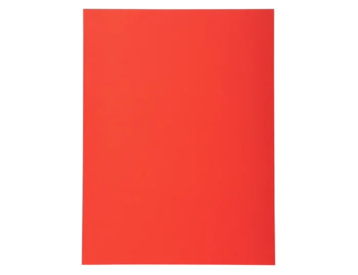 Exacompta Subcarpeta de Cartulina Reciclada DIN A4 Rojo