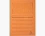 Exacompta Subcarpeta A4 Forever con Ventana Naranja 120gr