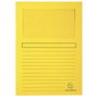 Exacompta Subcarpeta Forever A4 con Ventana Amarillo