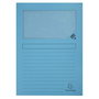 Exacompta subcarpetas a4 con ventana c/janela extensivel super colores surtidos 160 gr -50u-