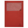 Exacompta subcarpetas a4 con ventana c/janela extensivel super colores surtidos 160 gr -50u-