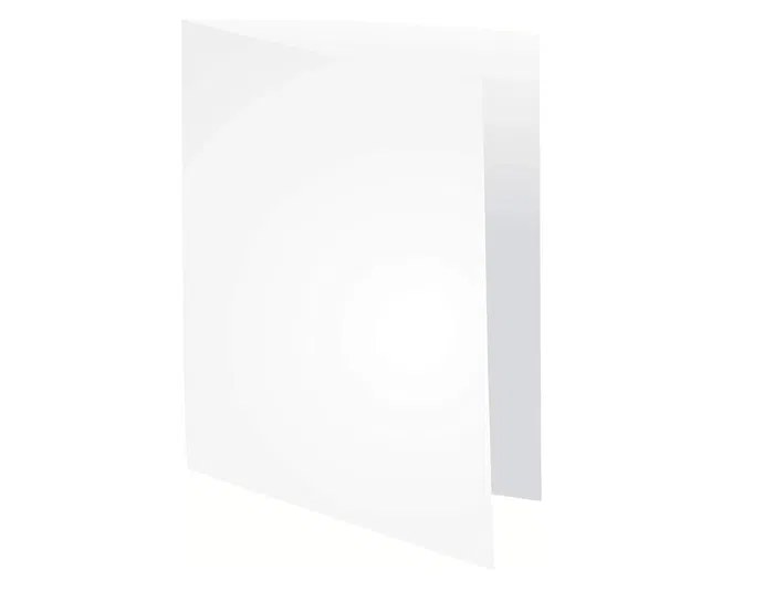 Exacompta Subcarpeta de Papel DIN A4 Blanca 80 g/m², Certificado PEFC