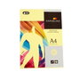 Fabrisa Papel de Color Amarillo A4 80g, Pack de 500 Hojas