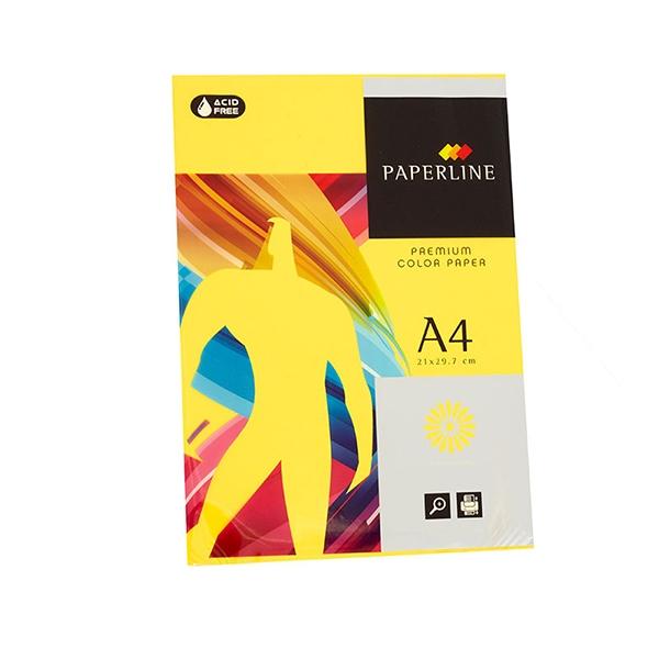 Fabrisa Papel A4 80g Amarillo Fuerte (Lemon) Paquete de 500 Hojas Fabrisa Papel A4 80g Amarillo Fuerte (Lemon) Paquete de 500 Hojas