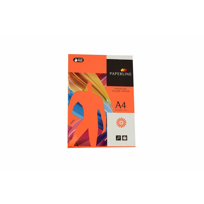 Fabrisa Papel DIN A4 Naranja (Saffron) 80g