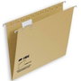 Fade Carpeta Colgante Visor Superior Kraft A4 con Etiquetas