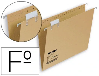 Fade Carpeta Colgante Visor Superior Kraft Folio