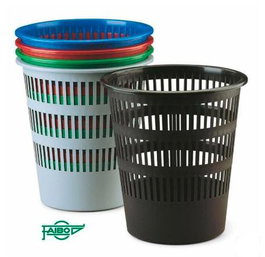 Faibo Papelera de Plástico Polipropileno 12 L Rejilla 295x275 mm Surtidos Serie 307 -9U-