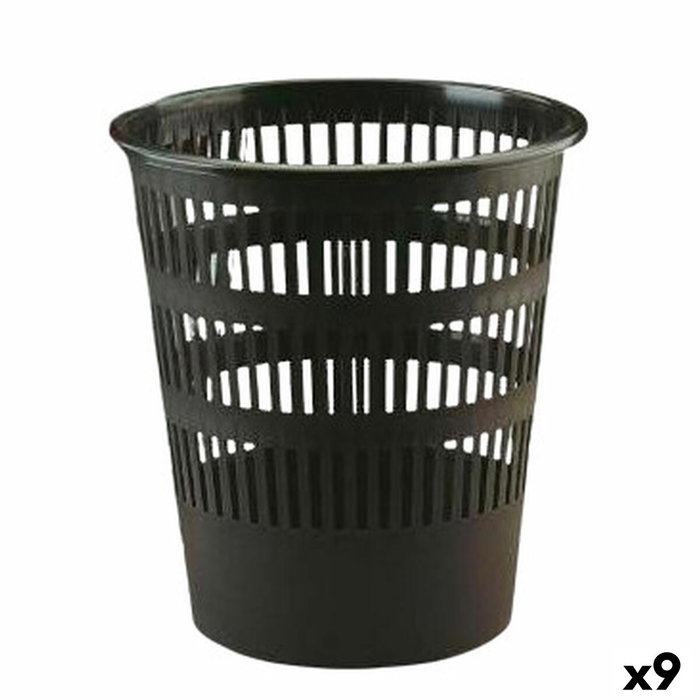 Faibo Papelera de Polipropileno 12 L Rejilla