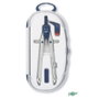 Faibo Compás Serie Blue-Line Micrométrico con Brazos Articulados 301T
