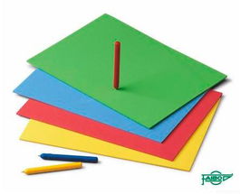 Faibo Almohadilla Manualidades Picado Eva 200x300x4 mm Colores Surtidos - 20 Unidades