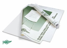 Faibo Bloc Papel Liso para Pizarras Caballete 65x90 cm - 50 Hojas en Bolsa Individual