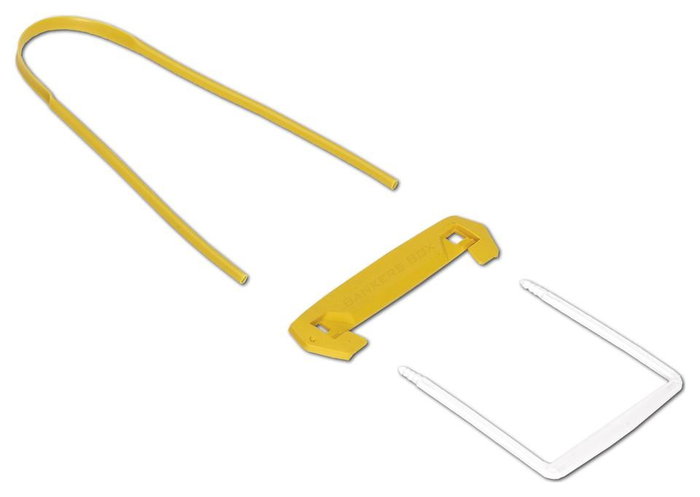 Fellowes 100 Sujetadores de Plástico Tube Clip Fellowes 100 Sujetadores de Plástico Tube Clip