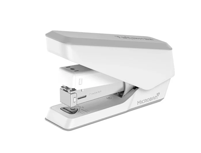 Fellowes LX840 Grapadora con Protección Microban, 25 Hojas, Blanco