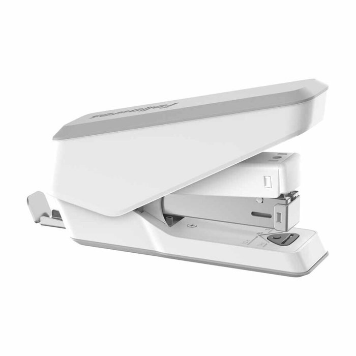 Fellowes LX840 Grapadora con Protección Microban, 25 Hojas, Blanco
