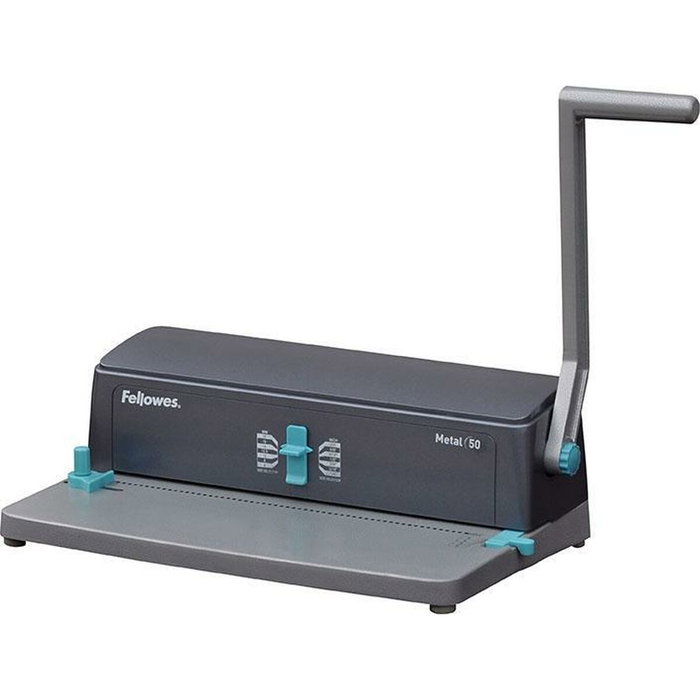 Fellowes Metal 50 Encuadernadora de Espiral Metálica Grafito
