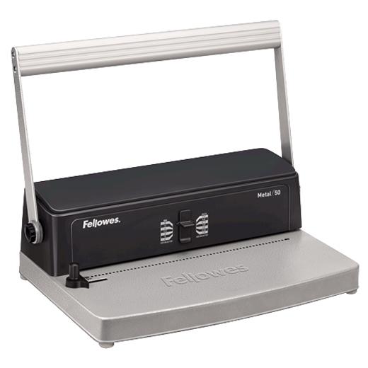 Fellowes Metal 50 Encuadernadora de Espiral Metálica Grafito Fellowes Metal 50 Encuadernadora de Espiral Metálica Grafito