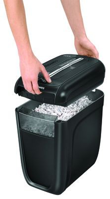 Fellowes 60CS Destructora de Papel con Corte en Partículas de 4x40mm, Negra Fellowes 60CS Destructora de Papel con Corte en Partículas de 4x40mm, Negra
