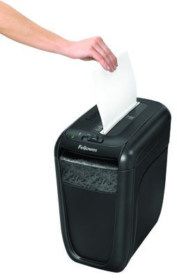 Fellowes 60CS Destructora de Papel con Corte en Partículas de 4x40mm, Negra Fellowes 60CS Destructora de Papel con Corte en Partículas de 4x40mm, Negra