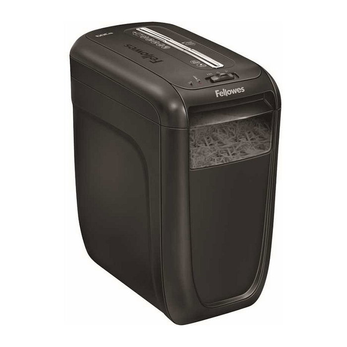 Fellowes 60CS Destructora de Papel con Corte en Partículas de 4x40mm, Negra Fellowes 60CS Destructora de Papel con Corte en Partículas de 4x40mm, Negra
