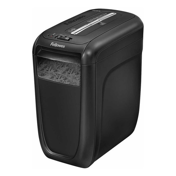 Fellowes 60CS Destructora de Papel con Corte en Partículas de 4x40mm, Negra Fellowes 60CS Destructora de Papel con Corte en Partículas de 4x40mm, Negra