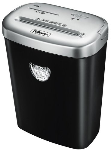 Fellowes 53C Destructora de Documentos Corte en Partículas Negro / Plateado