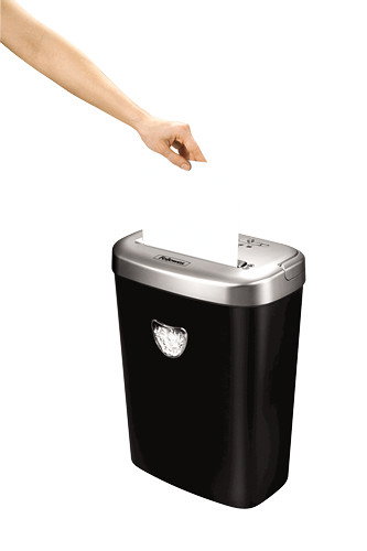 Fellowes 53C Destructora de Documentos Corte en Partículas Negro / Plateado