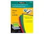 Fellowes Portadas de Encuadernación A4 PVC Opaco Negro 180 Micras
