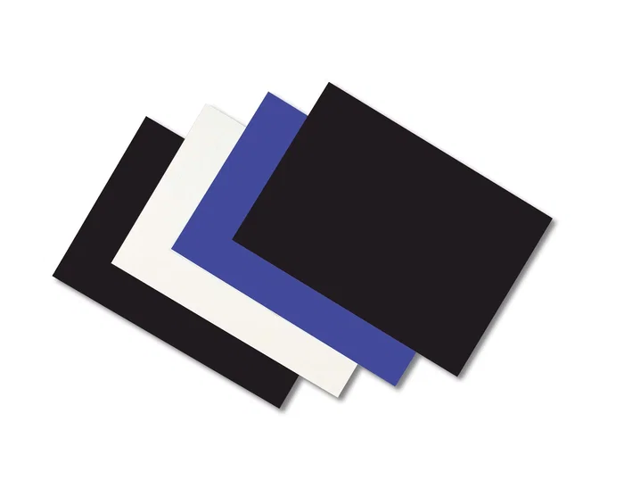 Fellowes Portadas de Encuadernación A4 PVC Opaco Negro 180 Micras