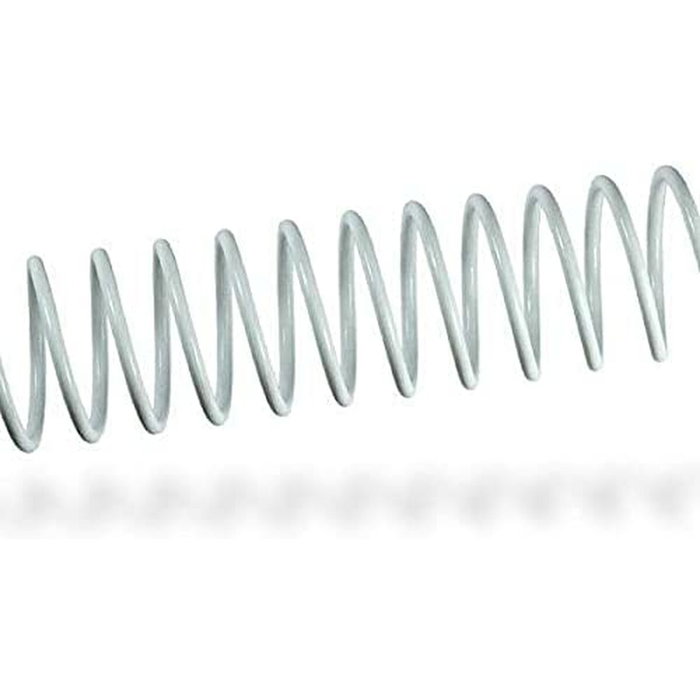 Fellowes Espiral Metálica Paso 5:1 22mm A4 Blanco Fellowes Espiral Metálica Paso 5:1 22mm A4 Blanco