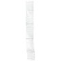 Fellowes Espiral Metálica Paso 5:1 46mm A4 Blanco Pack 25 Ud