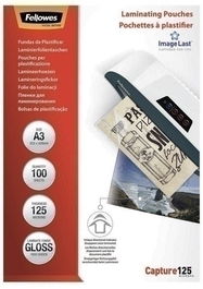 Funda Plastificar Fellowes Brillo 303X426 (A3) 125Μ Paquete De 100