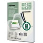 Fellowes Pack de 100 Portadas de Encuadernación Delta A4 Simil Piel Blanco 250g