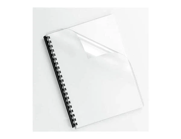 Fellowes Portadas de PVC A4 Transparente 180 Micras Pack 100 Unidades