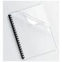 Fellowes Portada de PVC A4 Transparente 300 Micras, Caja de 100