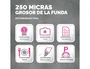 Fellowes Fundas de plastificar brillo A4 250 micras, pack de 100