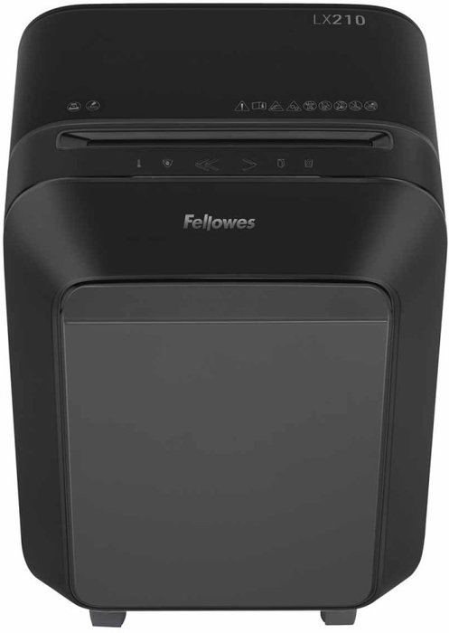 Fellowes LX210 Destructora de Papel Minicorte Negra Fellowes LX210 Destructora de Papel Minicorte Negra