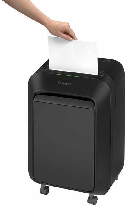 Fellowes LX210 Destructora de Papel Minicorte Negra Fellowes LX210 Destructora de Papel Minicorte Negra