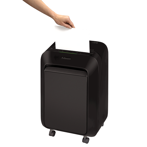 Fellowes 5502501 LX-210 Destructora Papel Minicorte Negra 16 Hojas