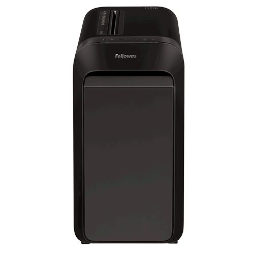 Fellowes 5502601 Destructora LX-220 Minicorte P-4 Negro 4x12mm 30L
