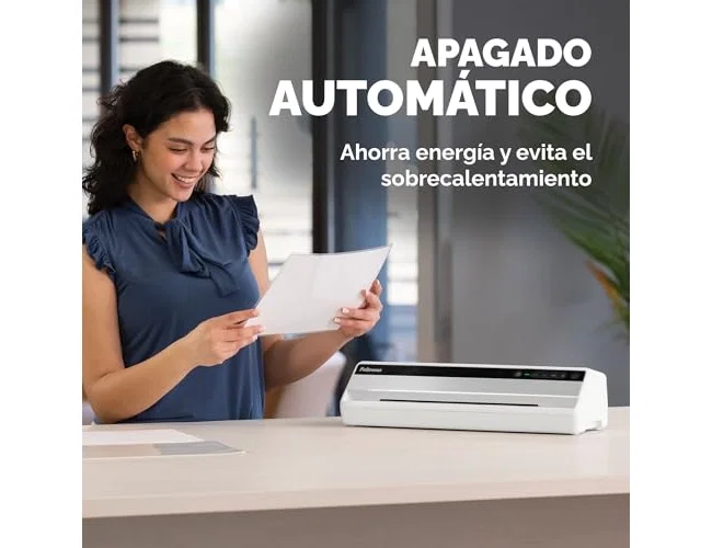 Fellowes Saturn 3i A3 Plastificadora Gris y Negra