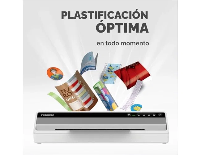 Fellowes Saturn 3i A3 Plastificadora Gris y Negra