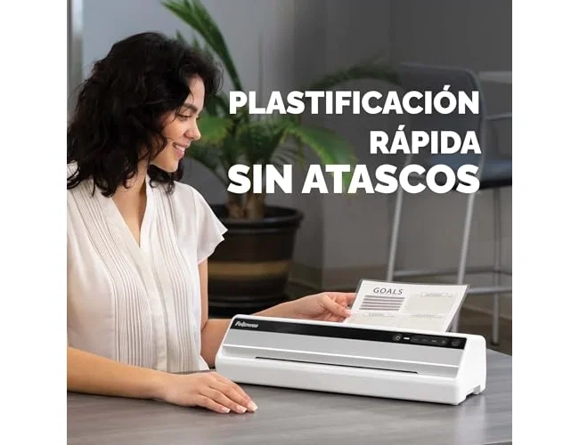 Fellowes Saturn 3i A3 Plastificadora Gris y Negra