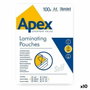 Fellowes Fundas de Plastificar Apex 125 Micras A4 Brillo Negro