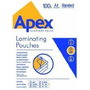 Fellowes Fundas de Plastificar Apex 125 Micras A4 Brillo Negro